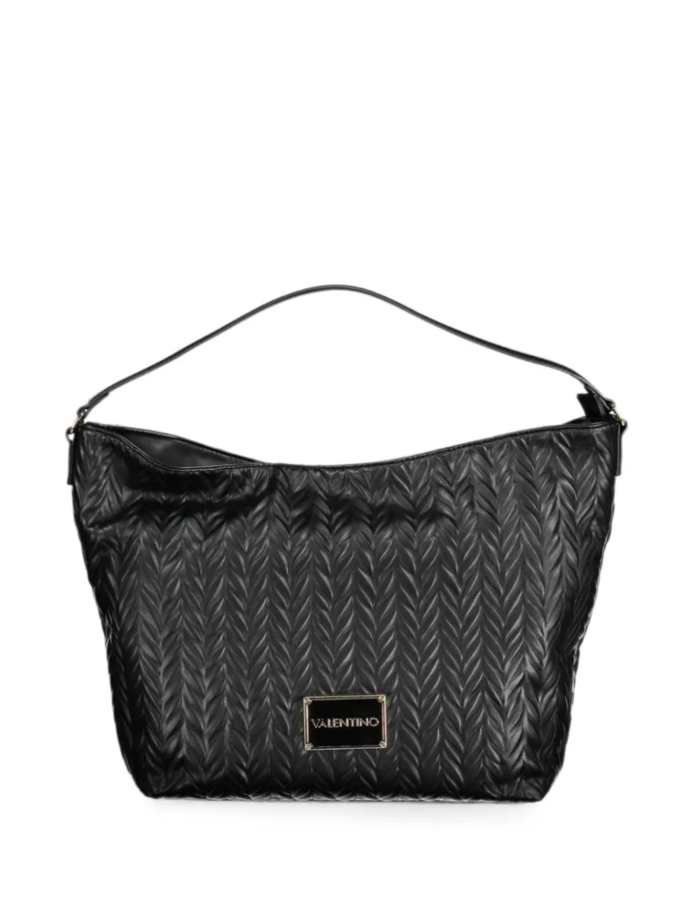 MARIO VALENTINO quilted logo-plaque tote bag · OS
