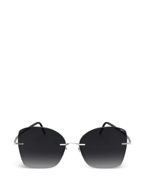 Silhouette oversized-frame sunglasses