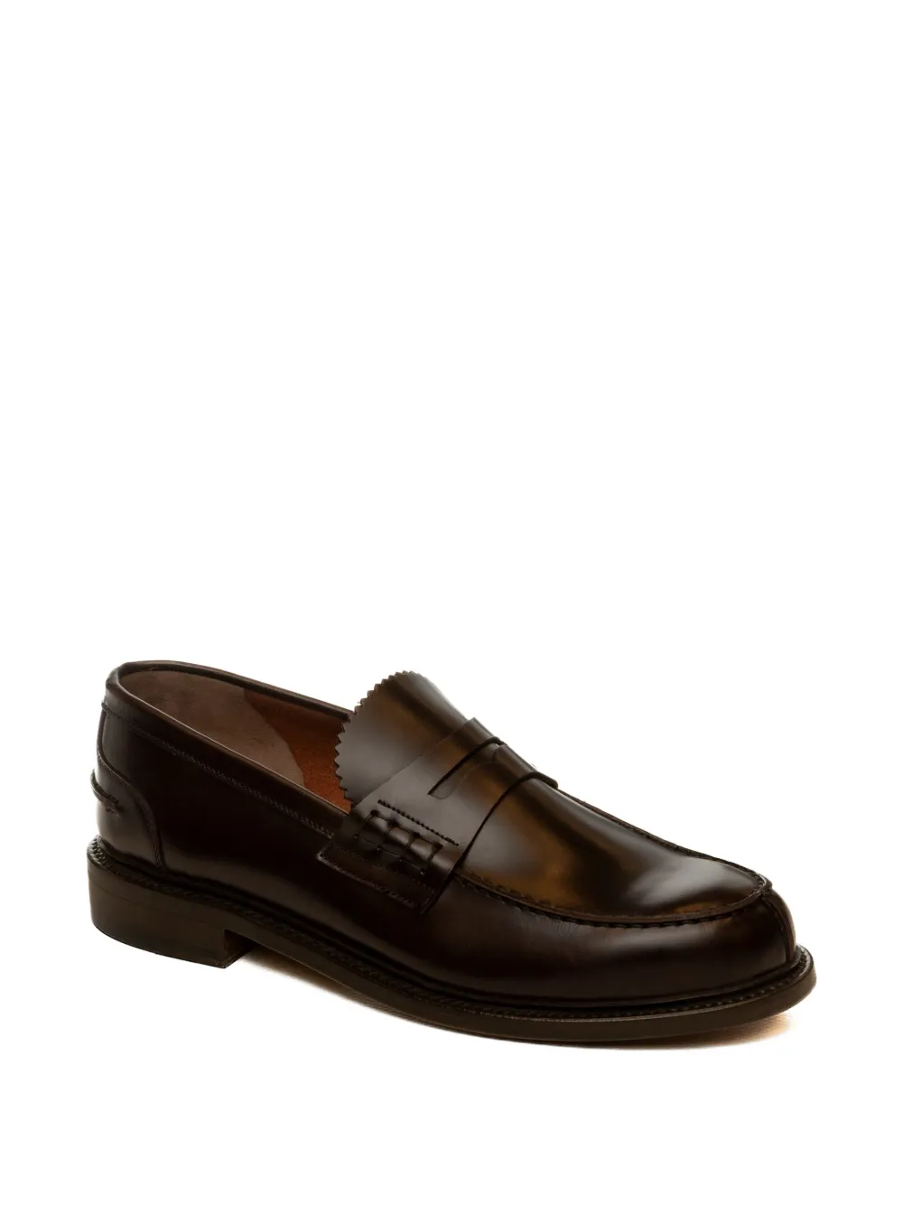 Berwick Shoes serrated-edge penny loafers Bruin