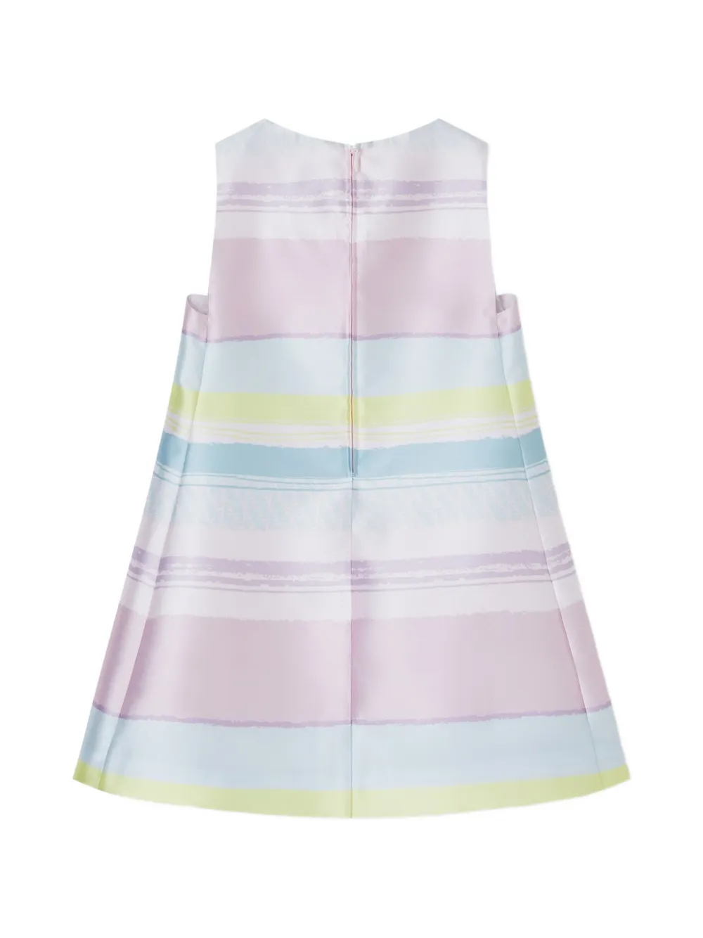 Emporio Armani Kids Gestreepte jurk Roze