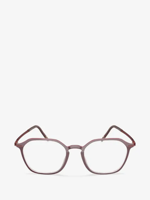 Silhouette geometric-frame glasses