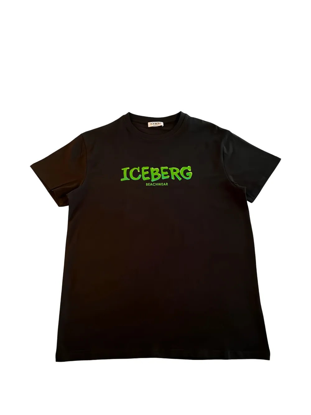 Iceberg logo-print T-shirt - Nero