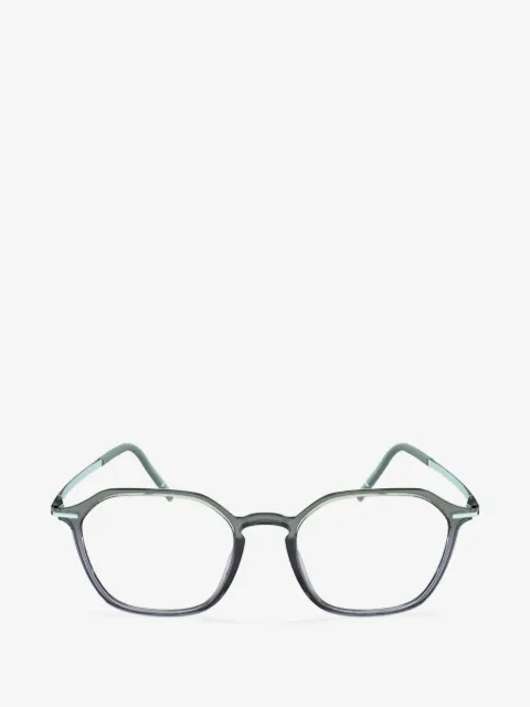 Silhouette geometric-frame glasses