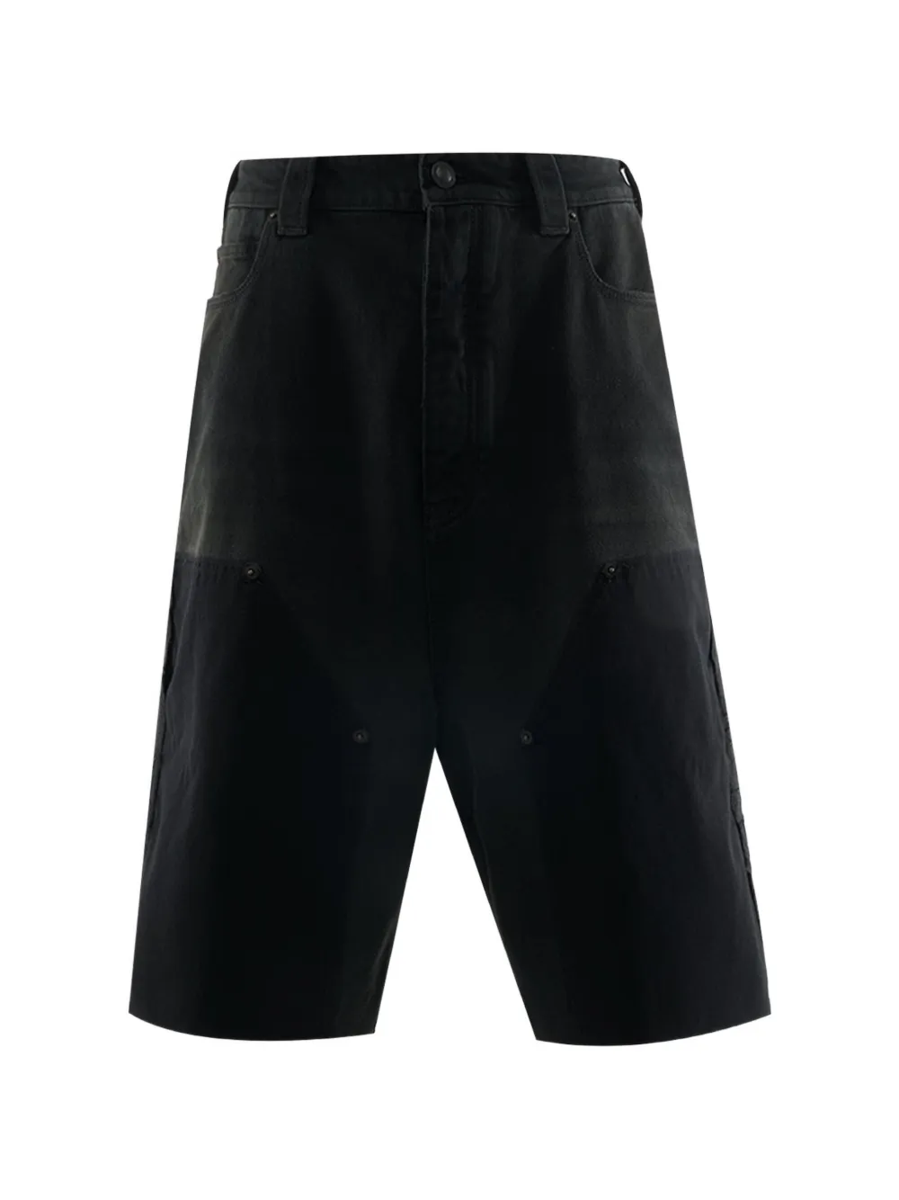 Balenciaga belt-loops shorts - Black