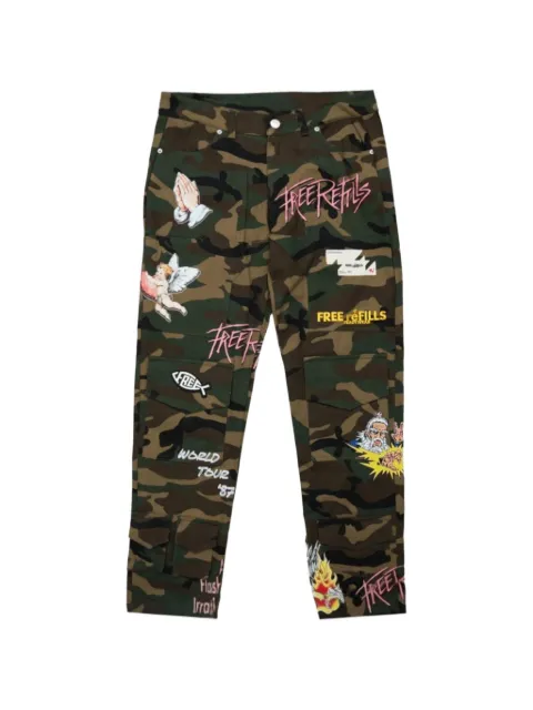 Free Refills Floyd camouflage-print cargo pants