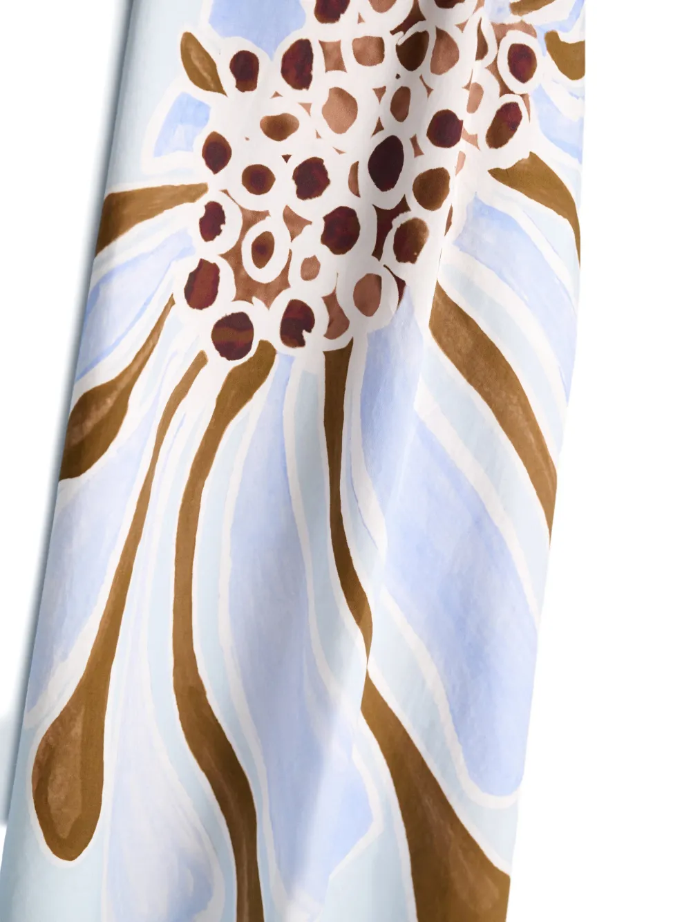 Dorothee Schumacher Floral Power jurk met polokraag en print Blauw