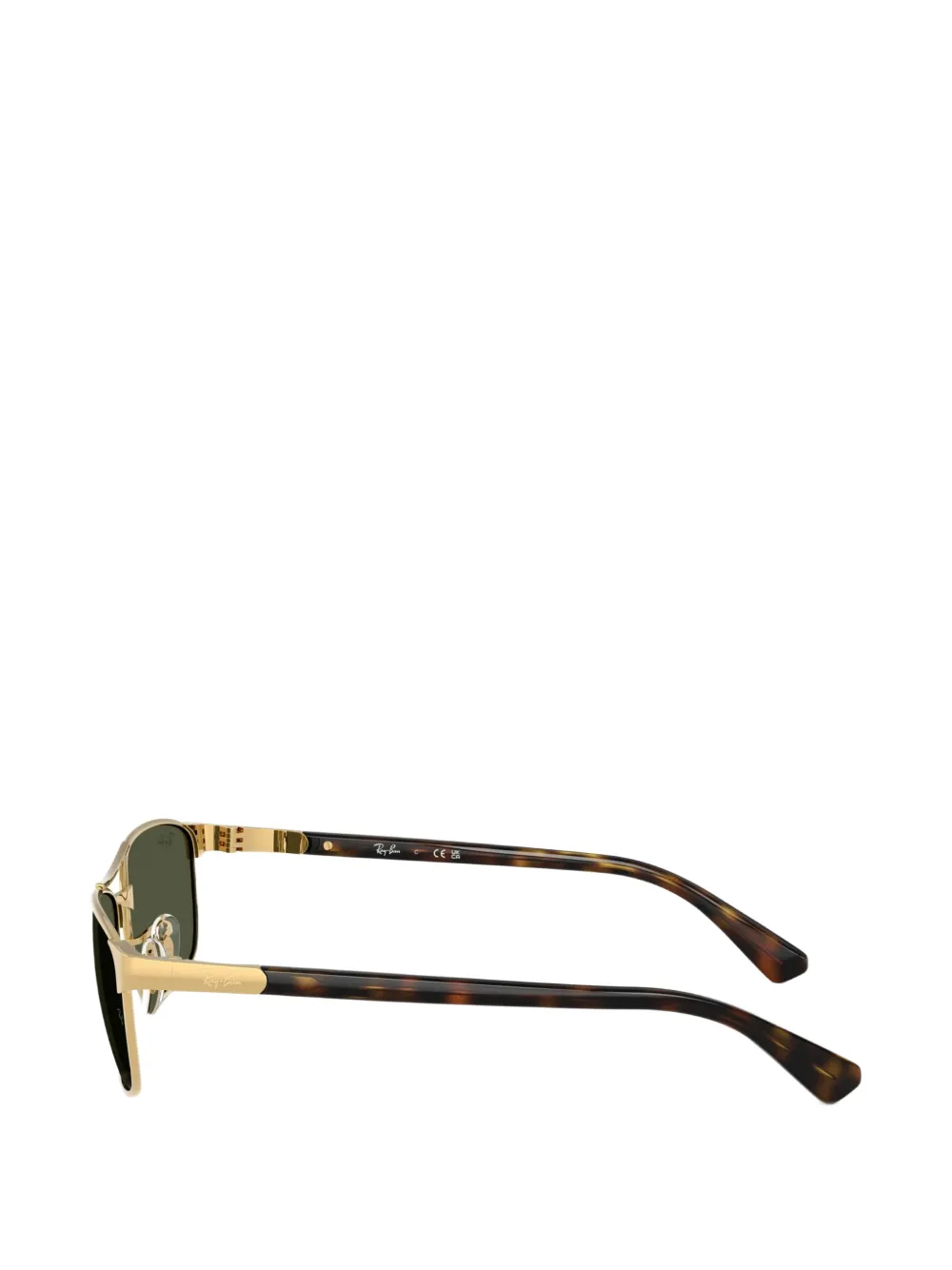 Ray-Ban Zonnebril met vierkant montuur Goud