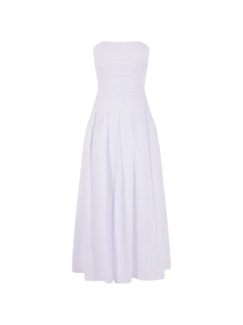 Raquel Diniz ruched strapless dress