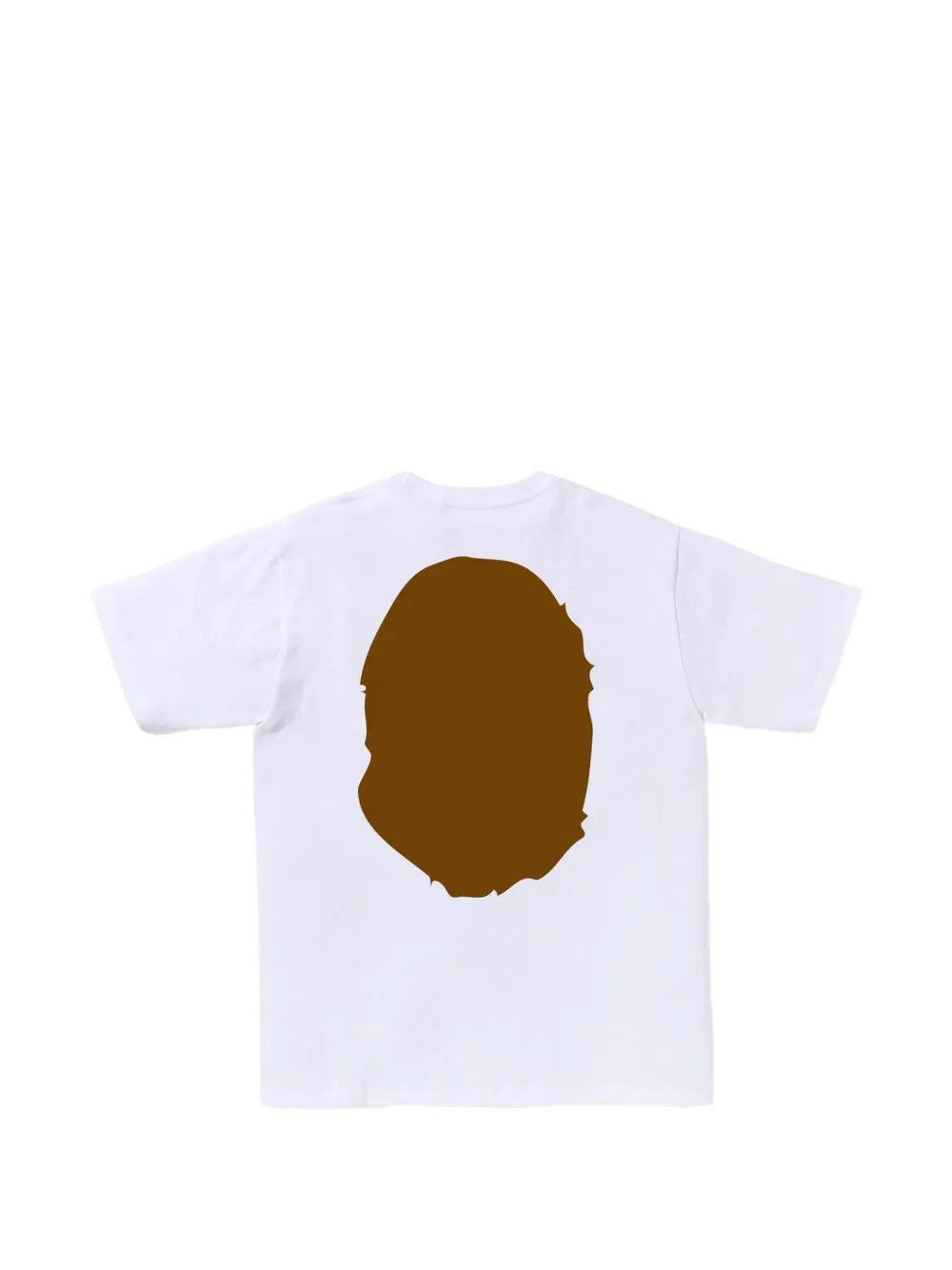 A BATHING APE T-shirt met print Wit