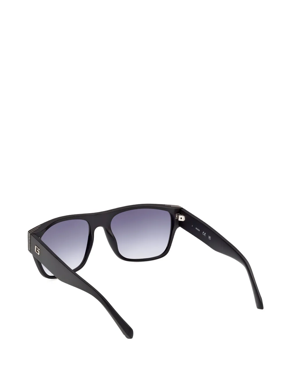 GUESS EYEWEAR Zonnebril met rechthoekig montuur Zwart