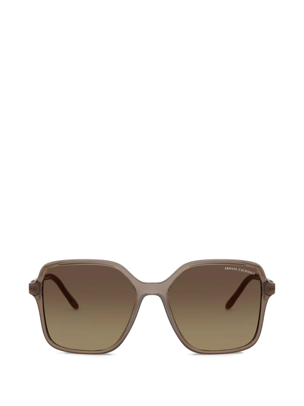 Armani Exchange square-frame sunglasses - Toni neutri