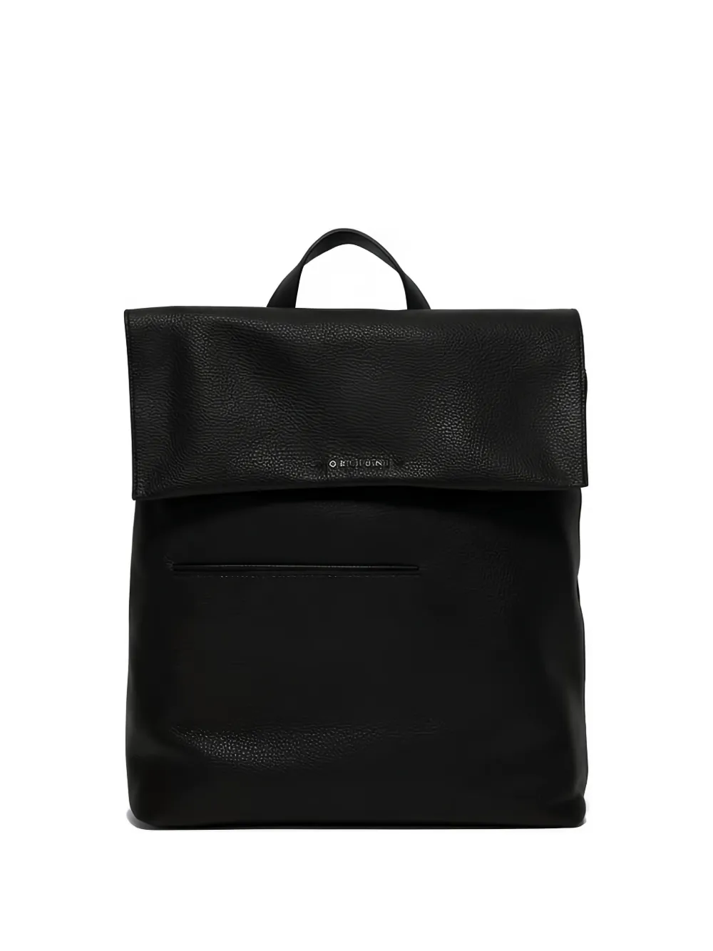 Orciani Active Micron pebbled leather backpack - Nero