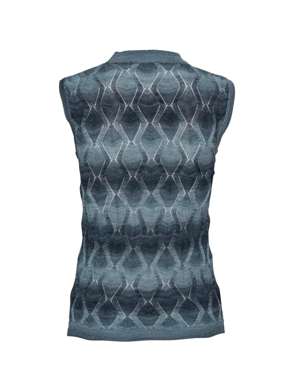 Henrik Vibskov Resonance pointelle gebreide top Blauw