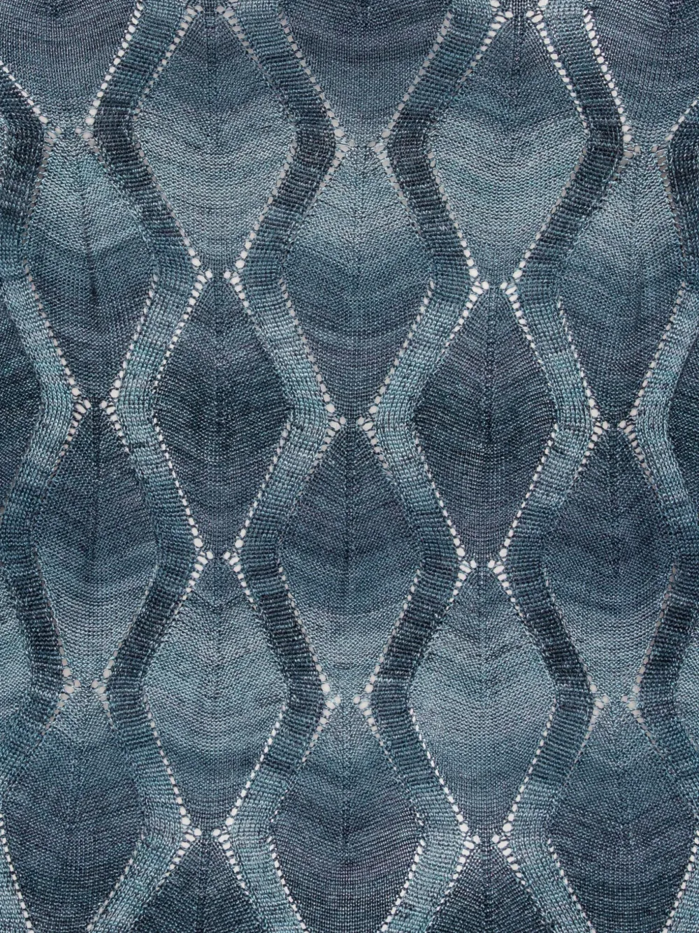 Henrik Vibskov Resonance pointelle gebreide top Blauw