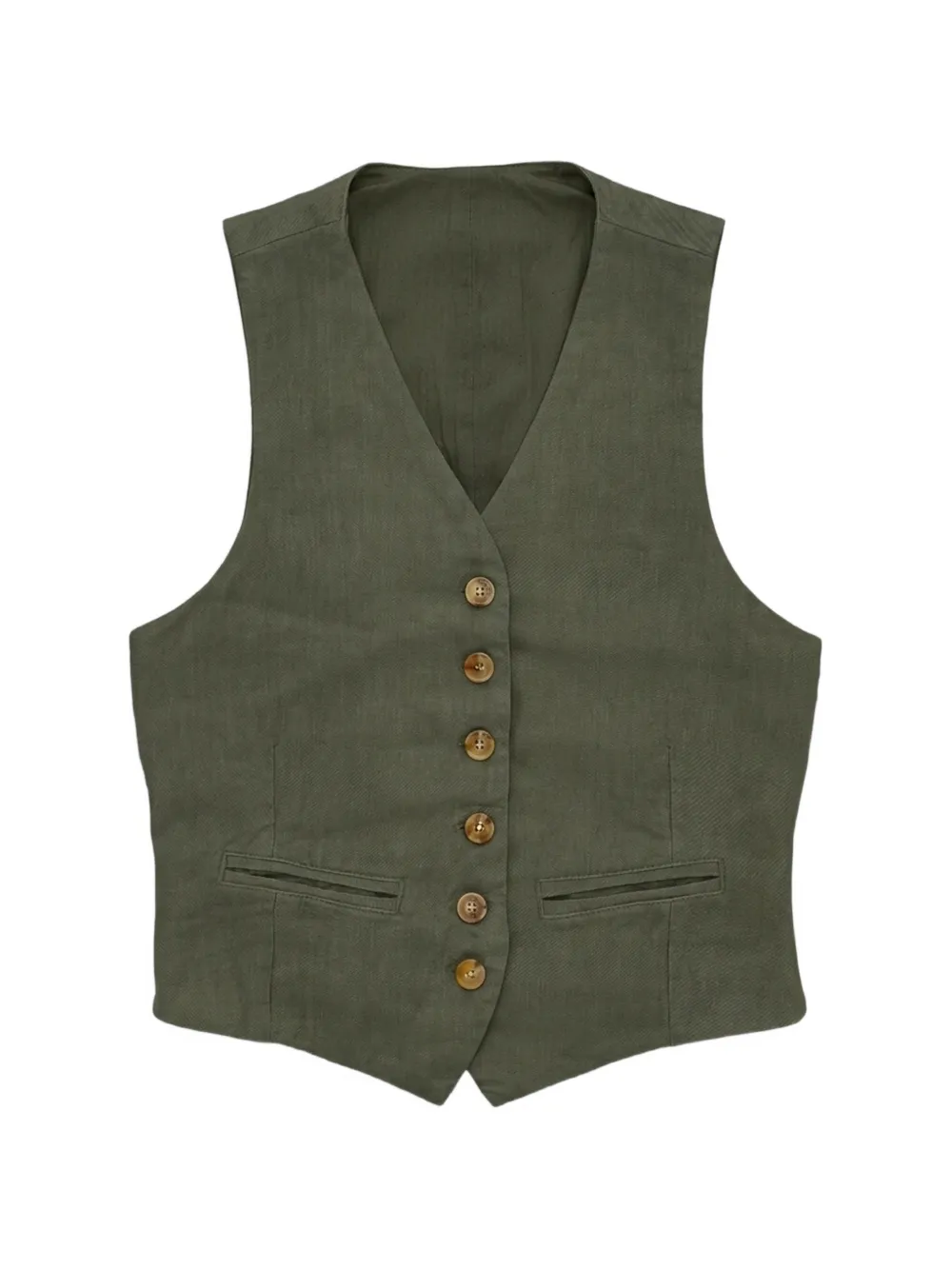 Fortela Demi tailored waistcoat - Verde