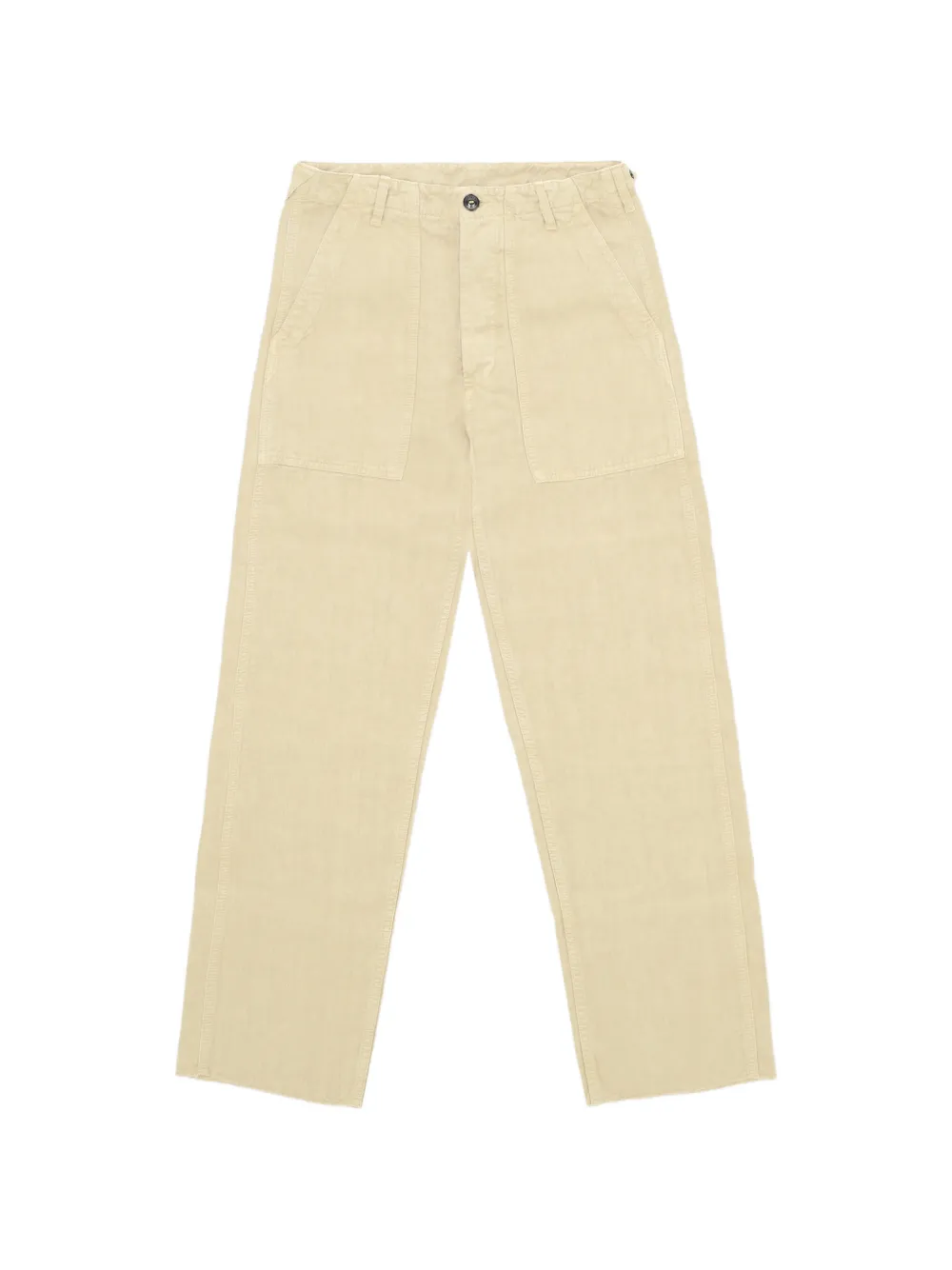 Fortela Newfatiguetv raw-edge trousers - Toni neutri