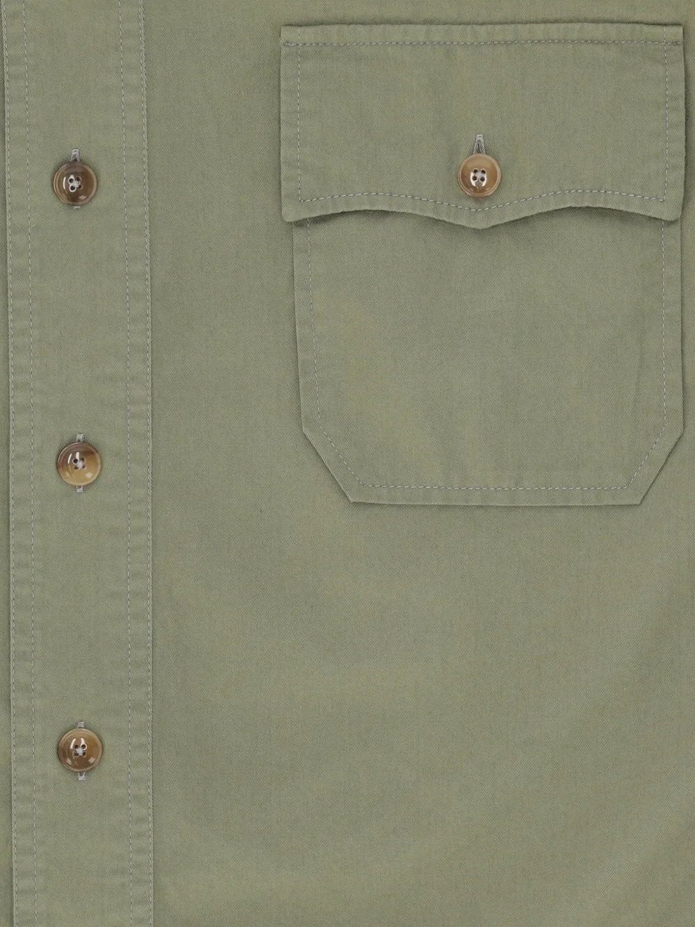 Fortela Cpo2.0 katoenen shirtjack Groen