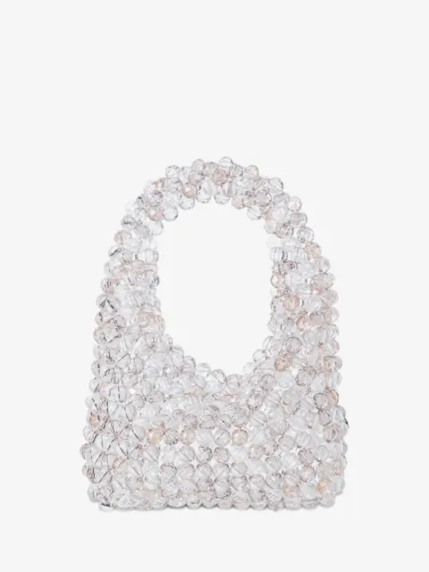 0711 Jodie beaded tote bag