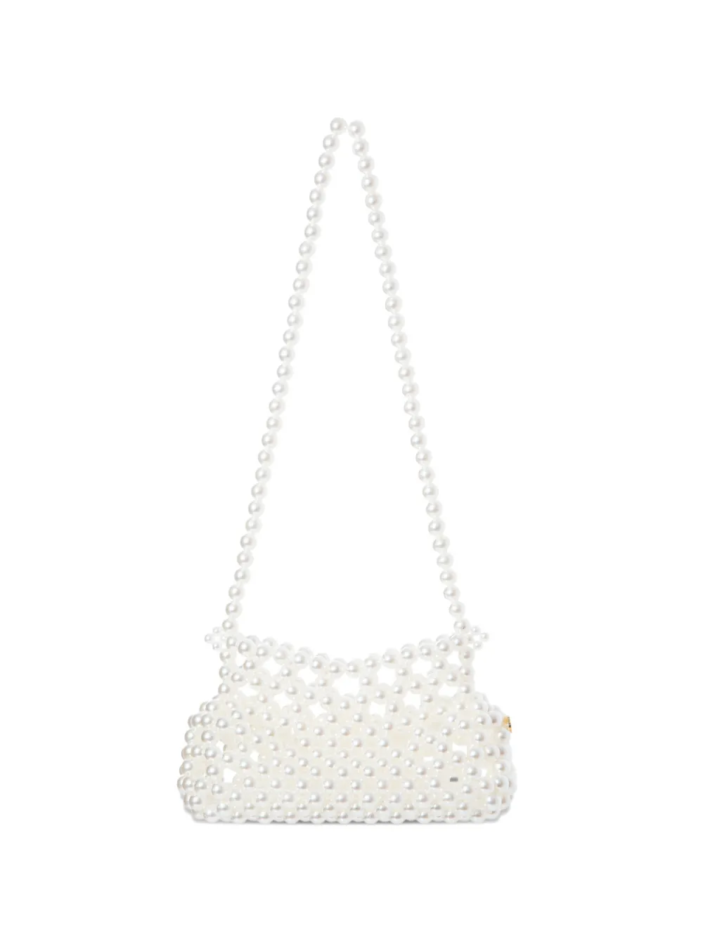 0711 Lucy faux-pearl mini bag - Toni neutri