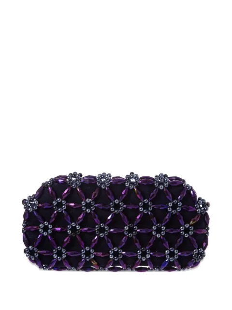 0711 Tebea bead-embellished clutch bag