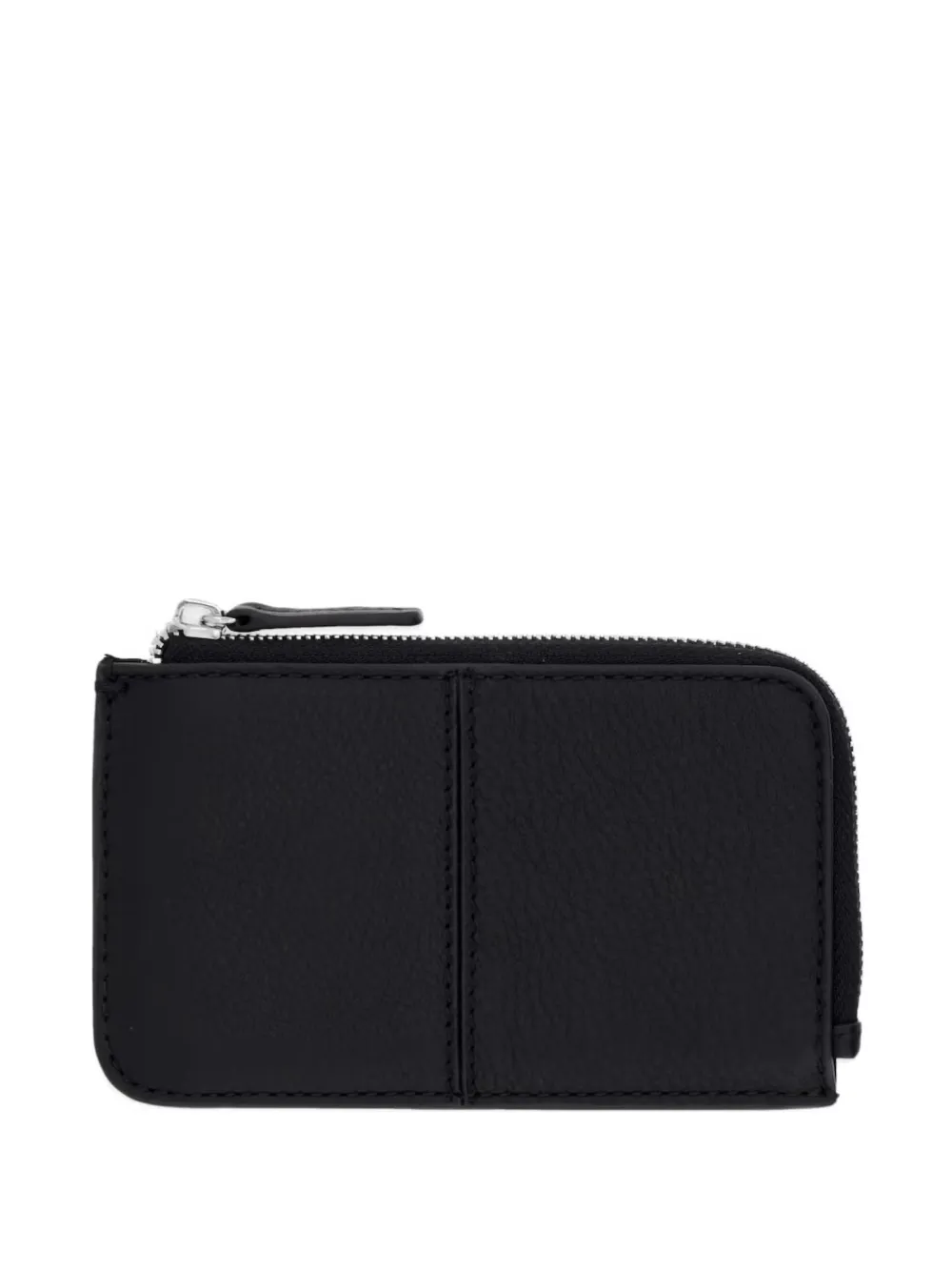 Marc O'Polo grained leather cardholder - Nero