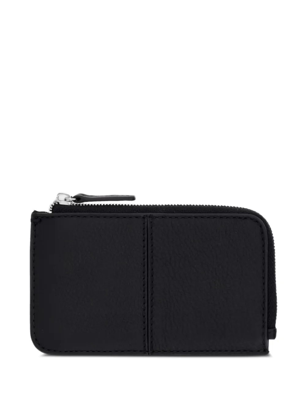 Marc O'Polo grained leather cardholder - Nero