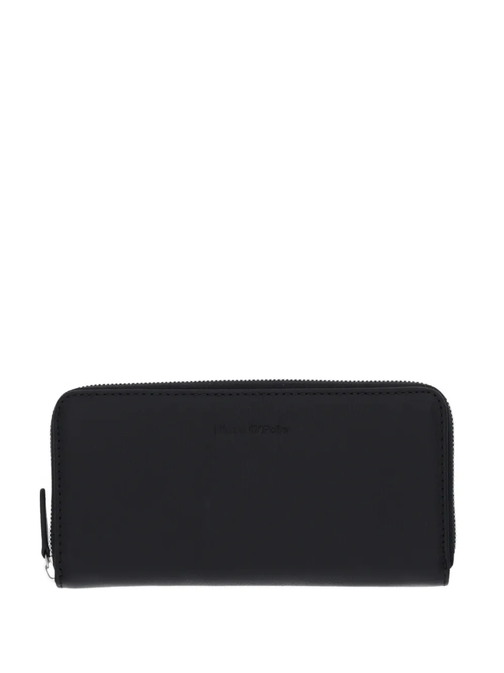 Marc O'Polo logo-debossed zip-around wallet - Nero