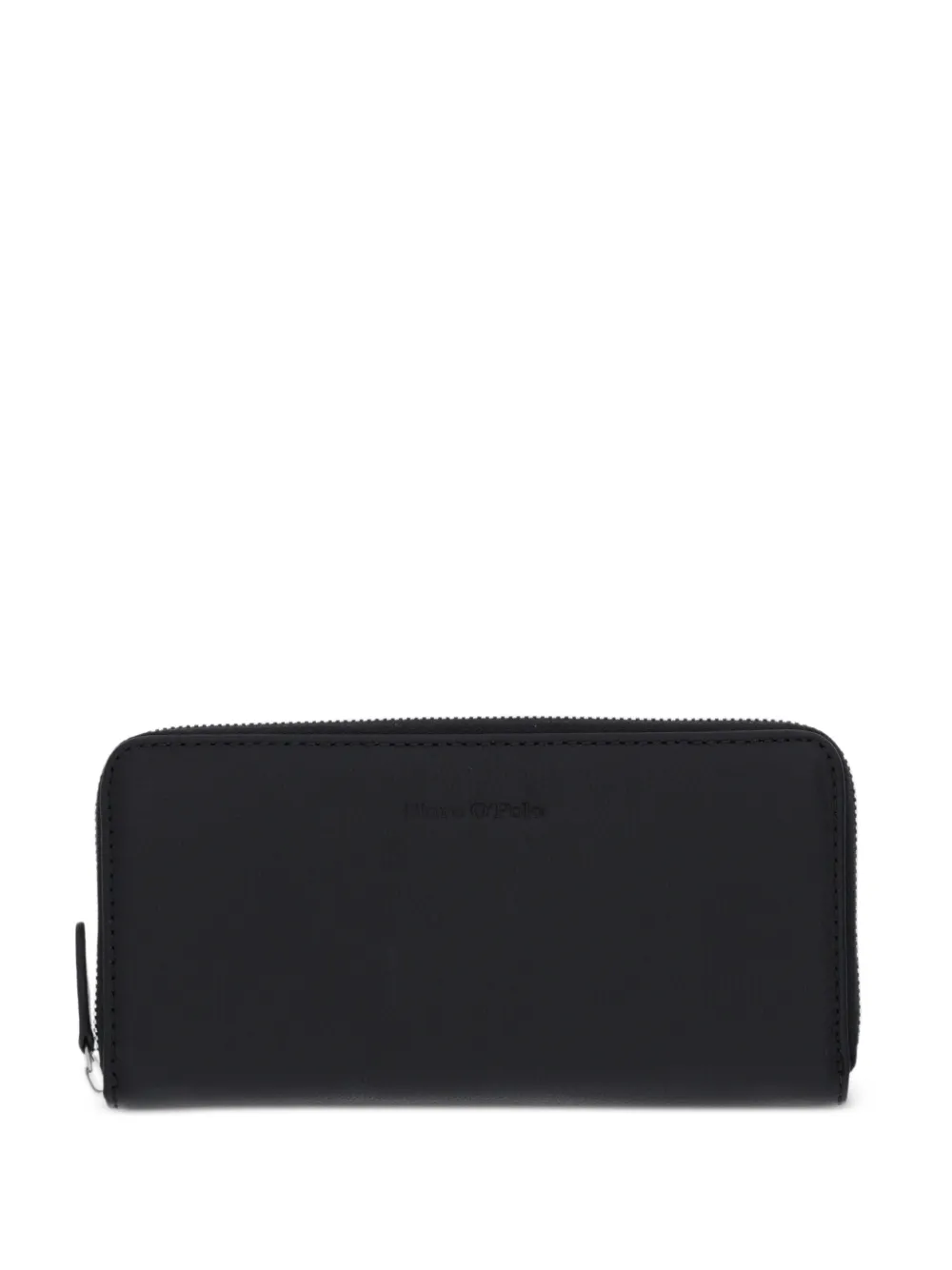 Marc O'Polo logo-debossed zip-around wallet - Nero