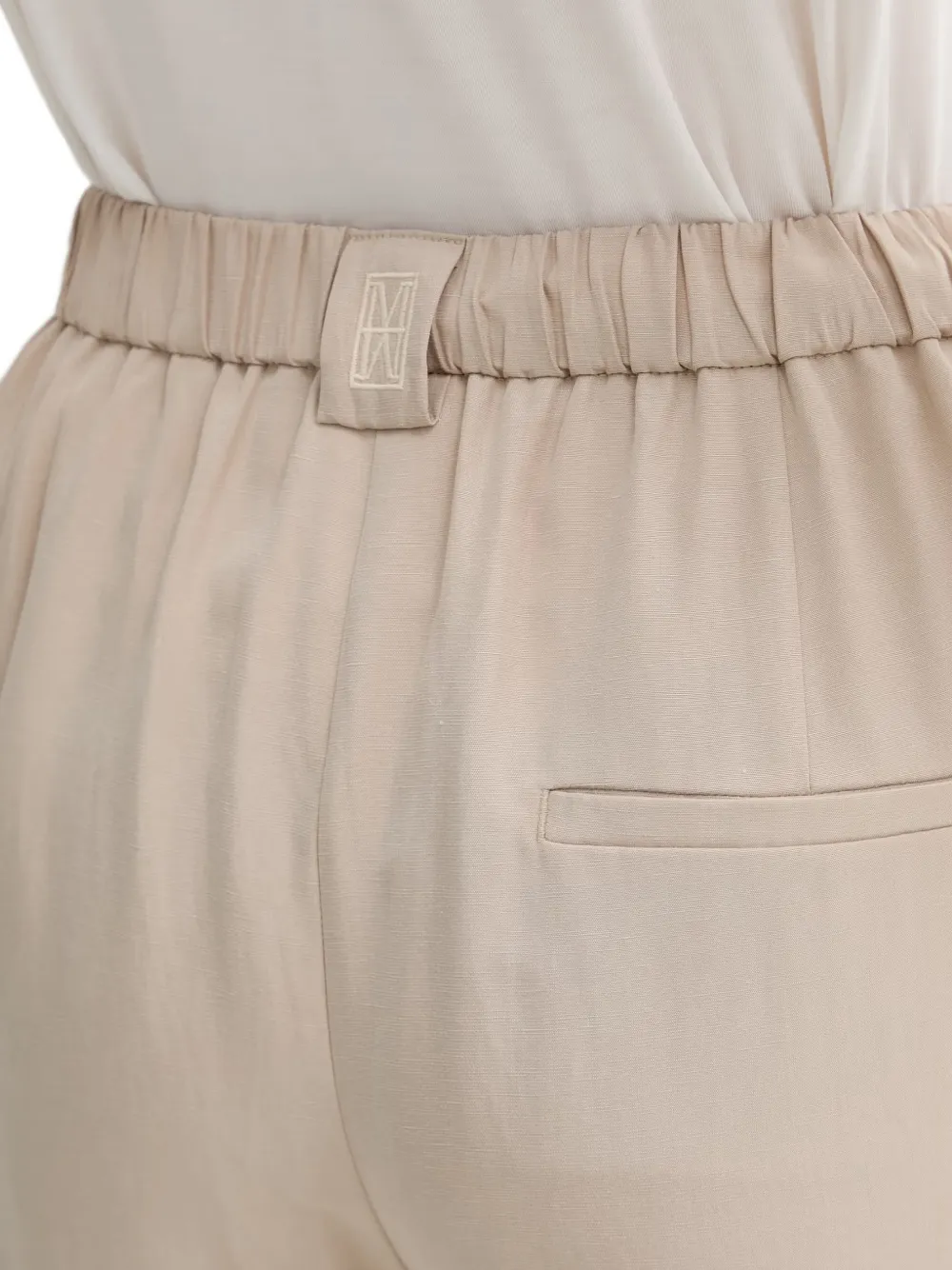 Marc O'Polo Elastische broek Beige