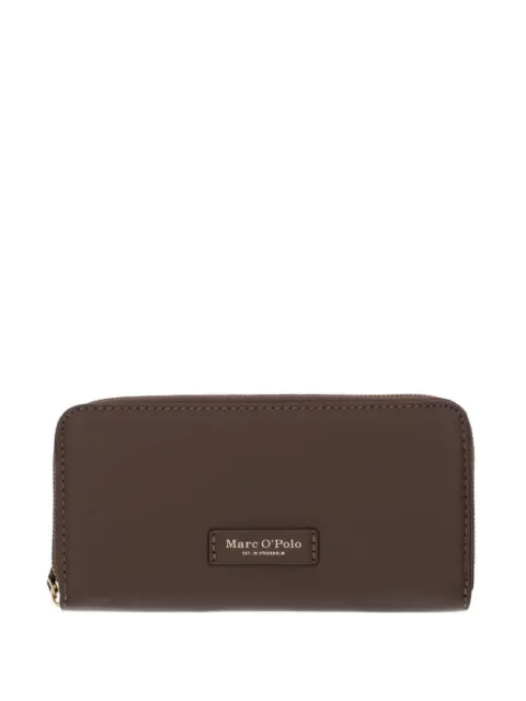 Marc O'Polo logo-plaque zip-around wallet