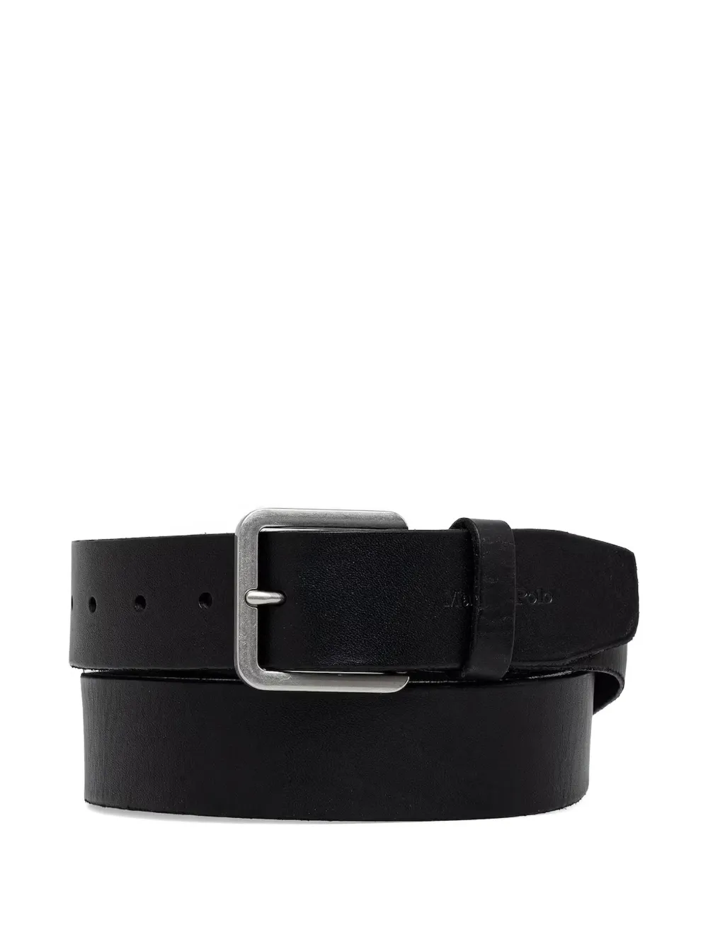 Marc O'Polo buckle-fastening leather belt - Nero