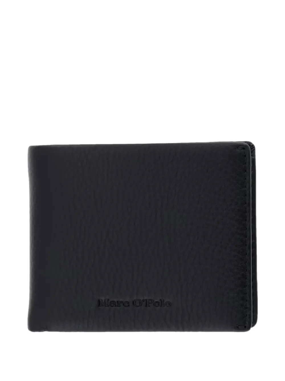 Marc O'Polo logo-debossed bi-fold wallet - Nero