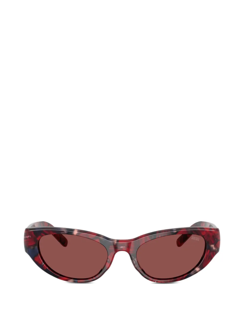 Diesel cat-eye sunglasses - Rosso