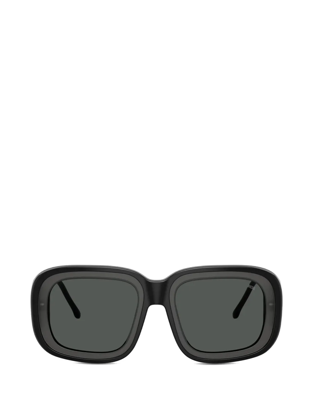 Diesel oversized square-frame sunglasses - Nero