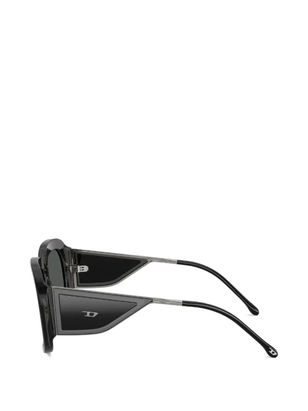 Diesel Square Sunglasses | Black | FARFETCH