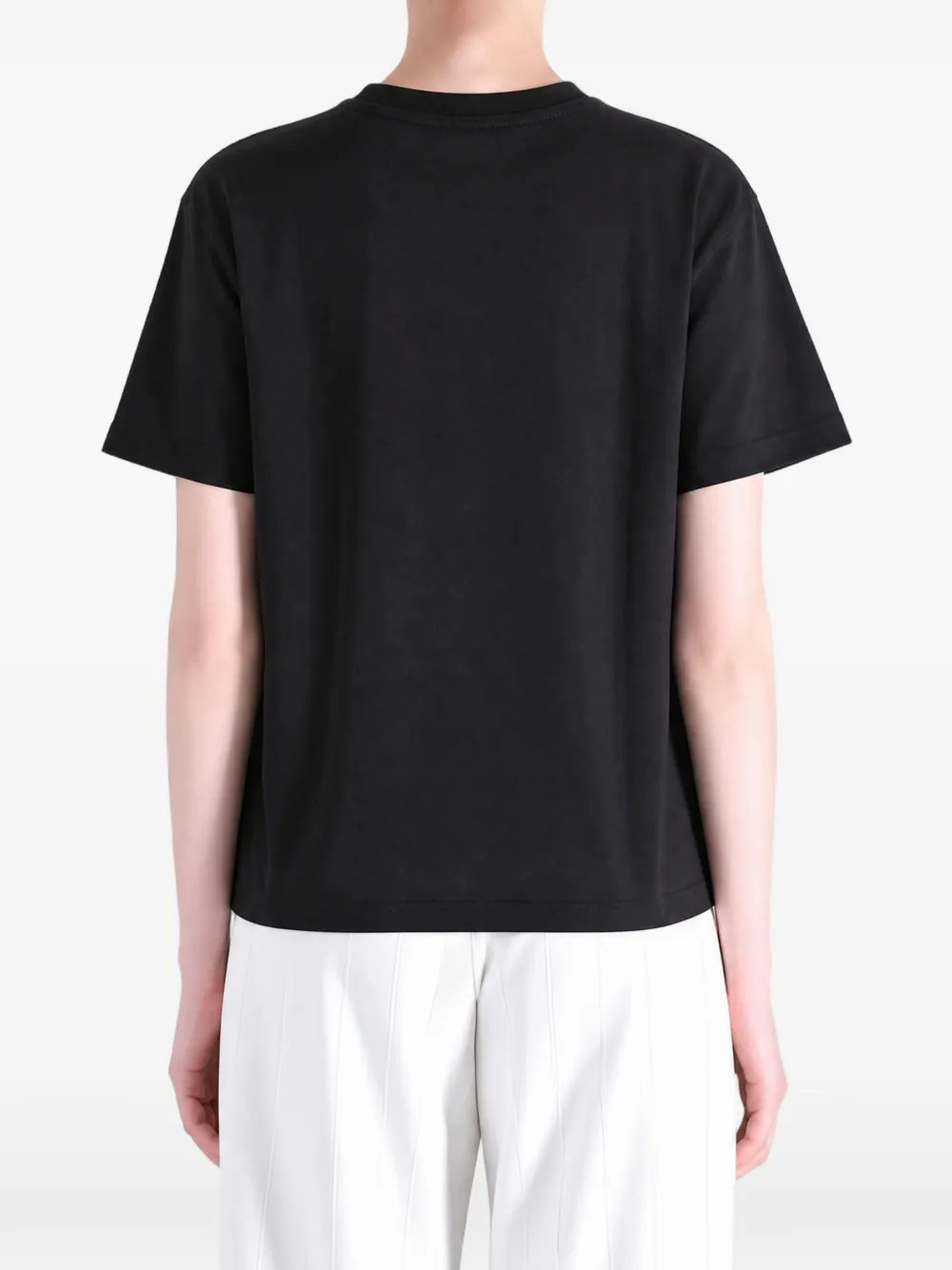 Auralee T-shirt met korte mouwen Zwart