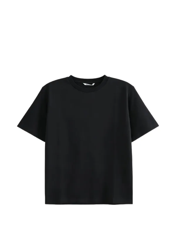Auralee Short-sleeve T-shirt in Black