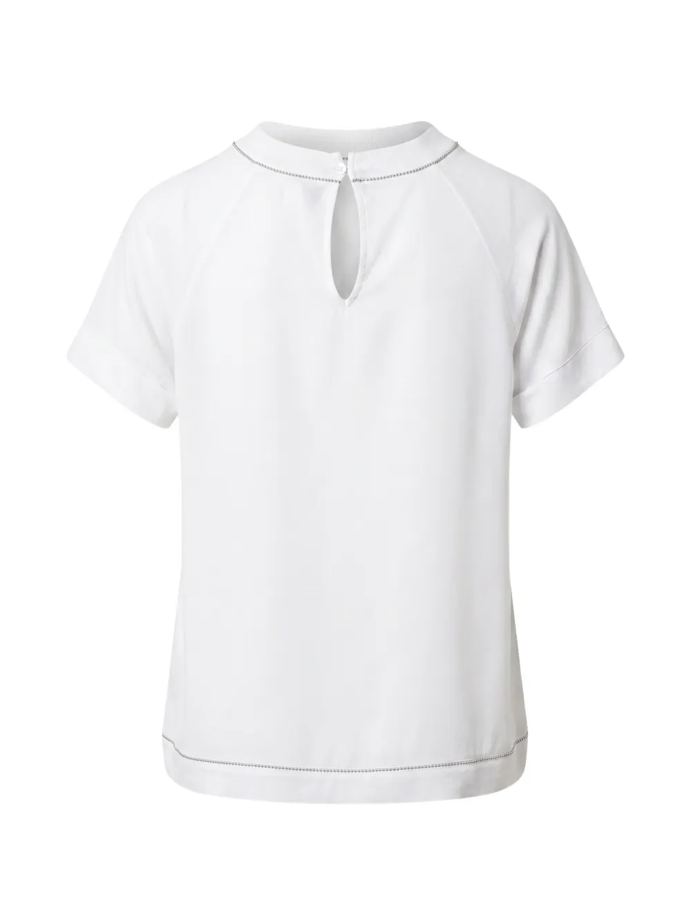 Peserico T-shirt met afwerking Wit
