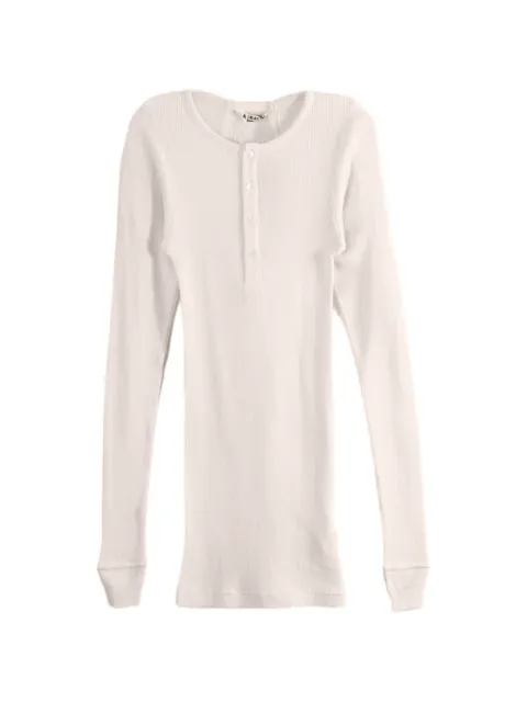 Auralee ribbed-knit long-sleeve top