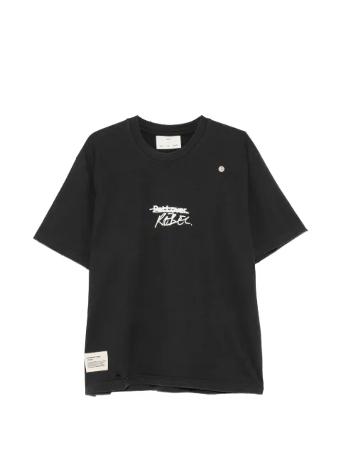 Song For The Mute playera con logo estampado en colaboración con Birkenstock