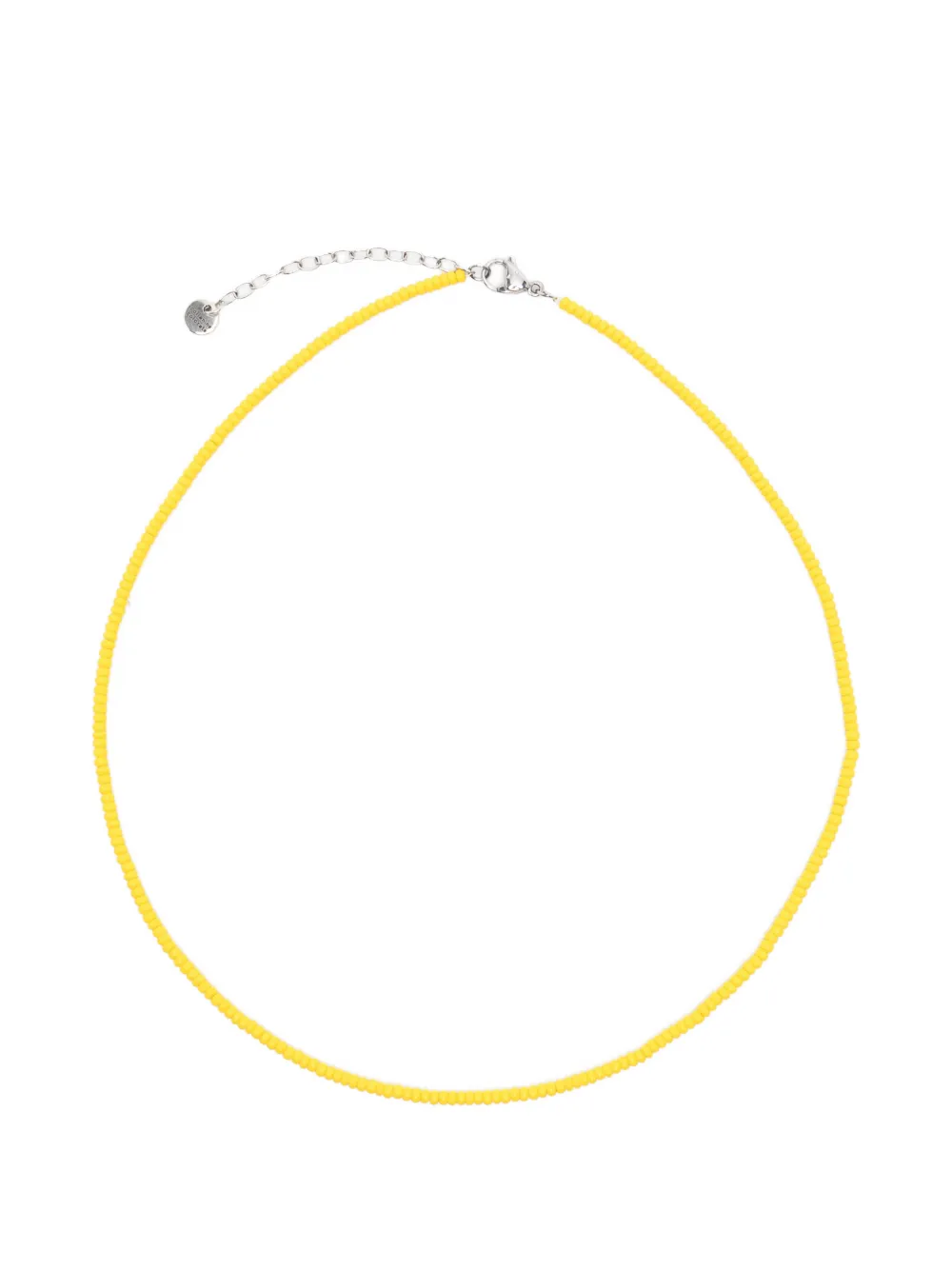 COLLANINE COLORATE beaded necklace - Giallo