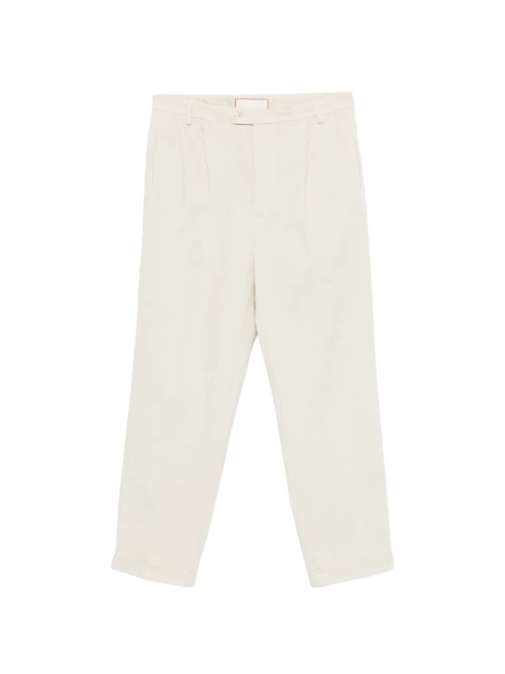 BONHEUR belt-loop pleated trousers - Toni neutri