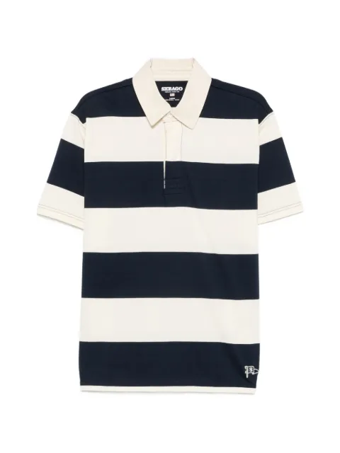 Sebago striped short-sleeve polo shirt
