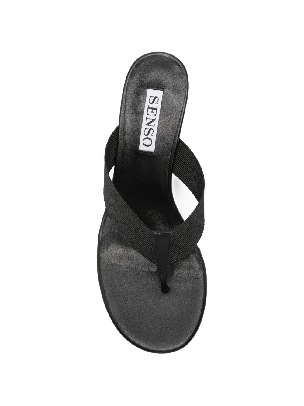 Senso Frida thong-strap sandals Zwart
