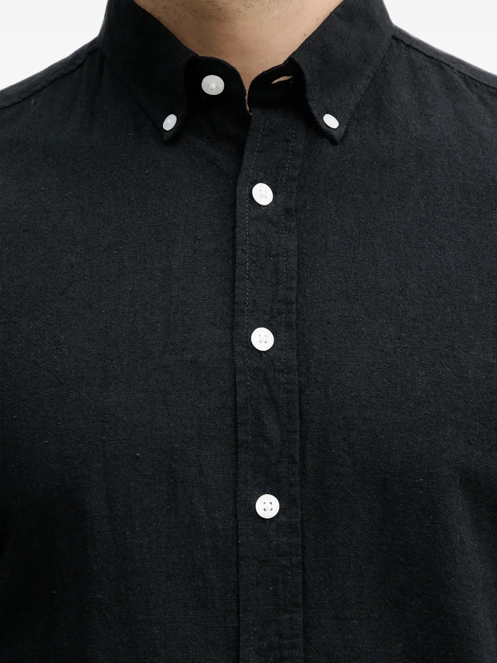 Lindbergh Button-down overhemd Zwart