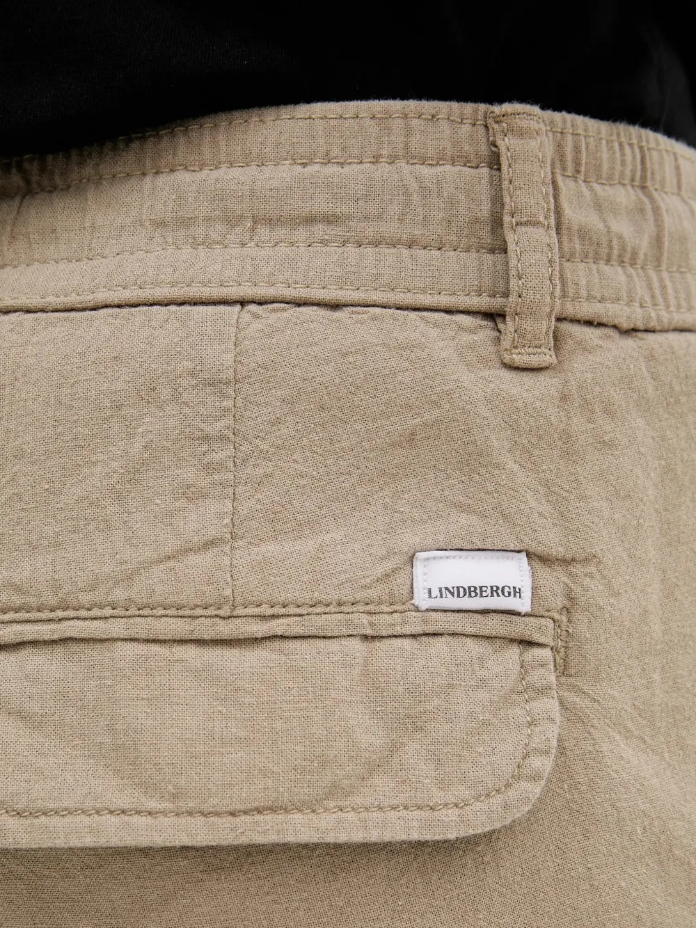 Lindbergh drawstring-waist shorts Beige