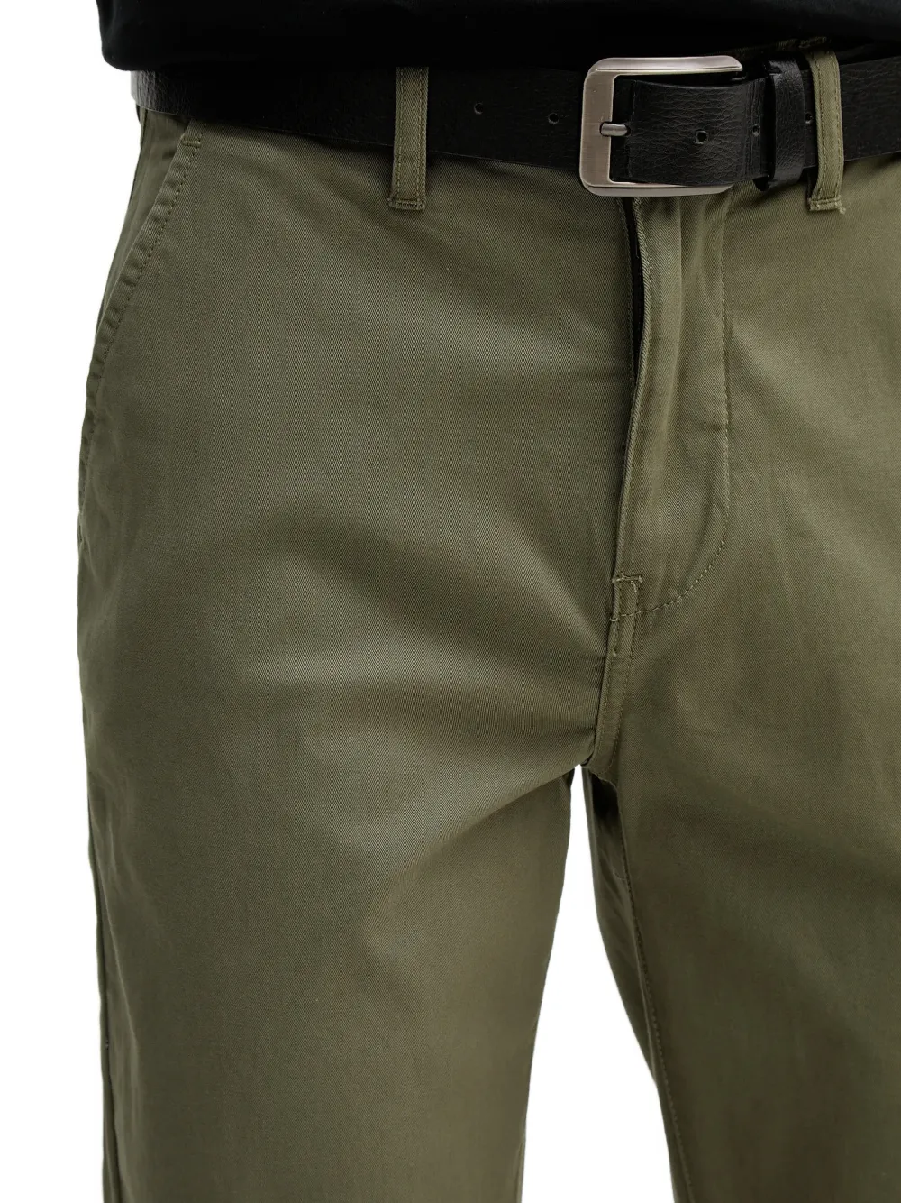 Lindbergh straight-leg chino trousers Groen