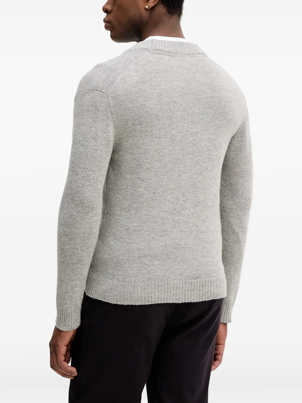 Lindbergh Vest met V-hals Grijs