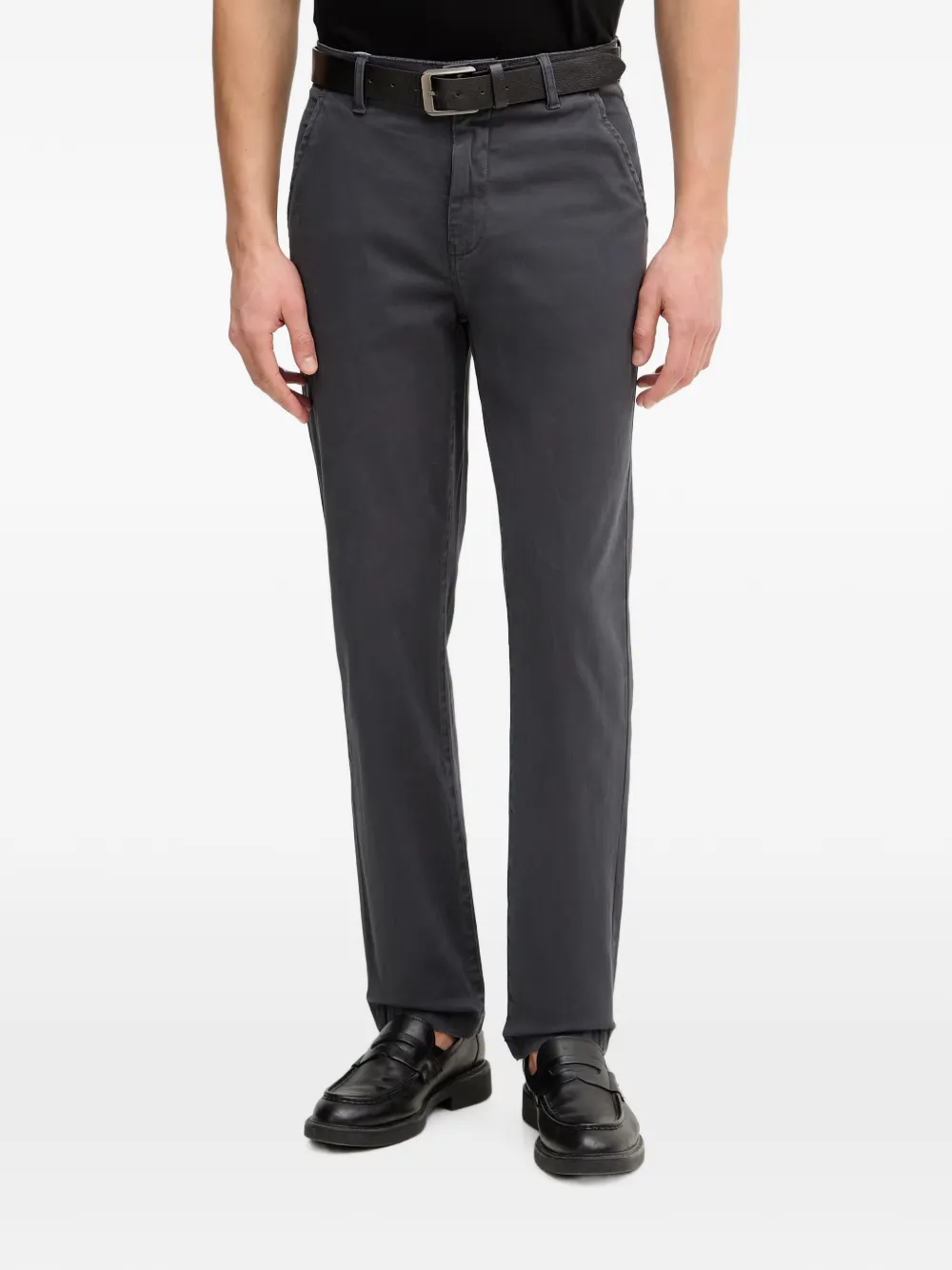 Lindbergh belted chino trousers