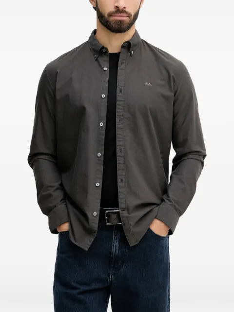 Lindbergh embroidered button-down shirt